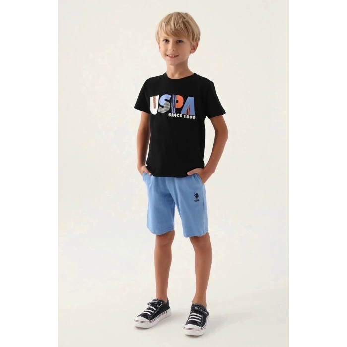 ERKEK GARSON BERMUDA TAKIM - SİYAH