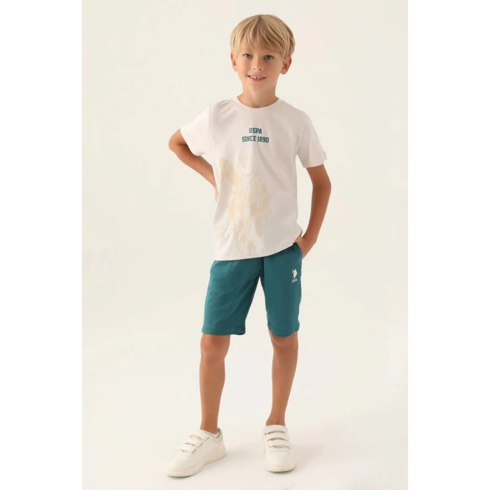 ERKEK GARSON BERMUDA TAKIM - TAŞ