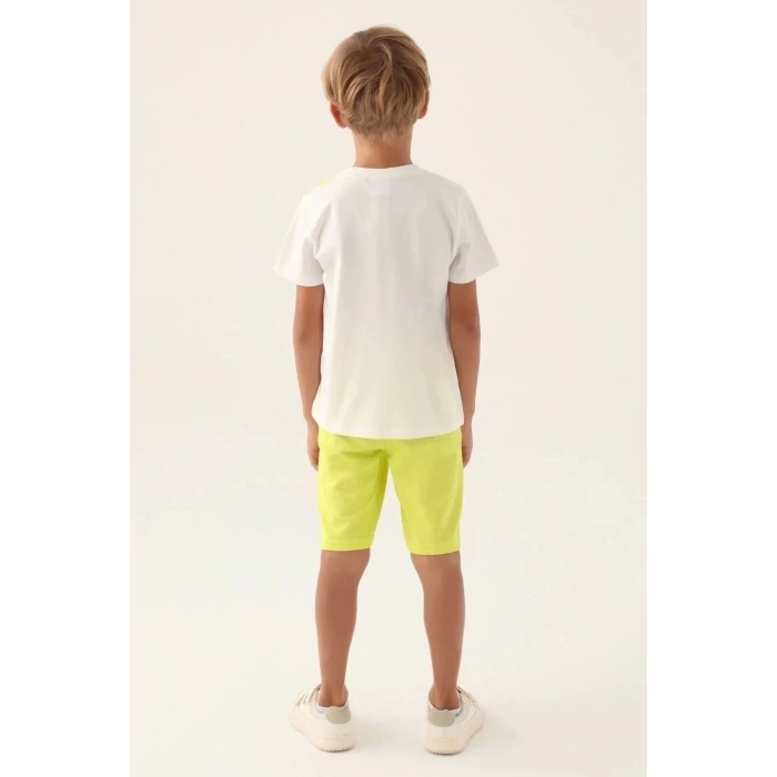 ERKEK GARSON BERMUDA TAKIM - TAŞ