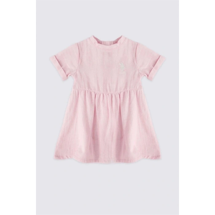 KIZ BEBEK ELBİSE - Pembe