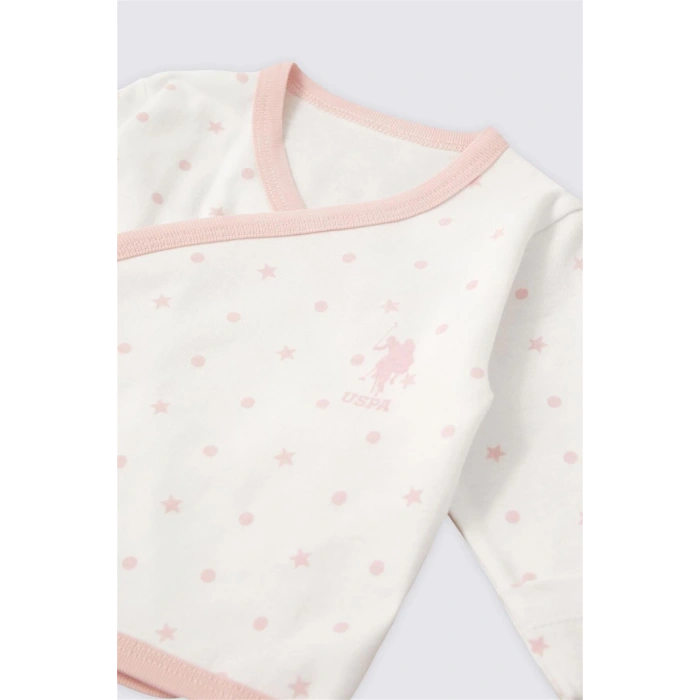 KIZ BEBEK HASTANE ÇIKIŞI 5 LI SET - KREM