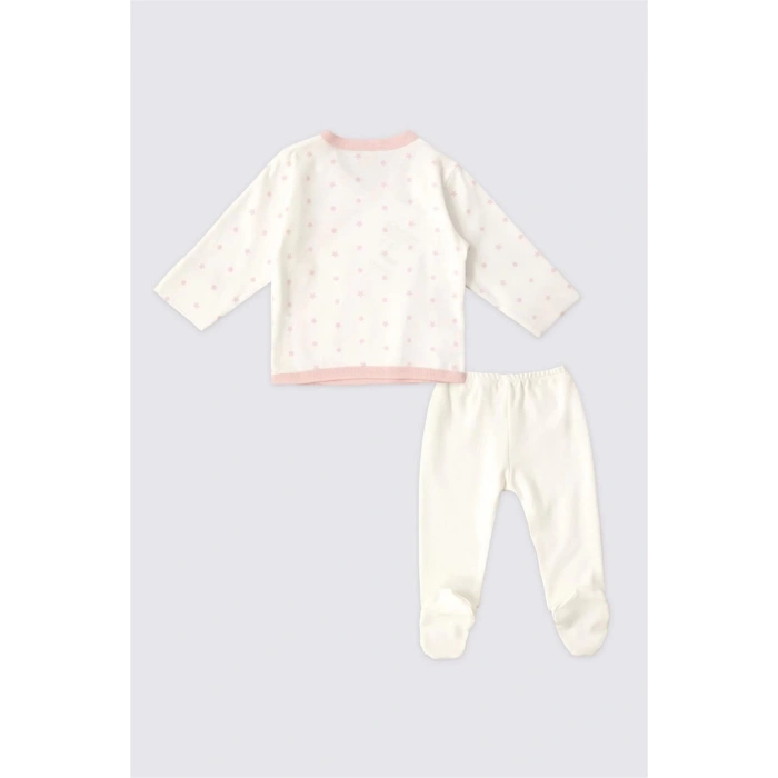 KIZ BEBEK HASTANE ÇIKIŞI 5 LI SET - KREM