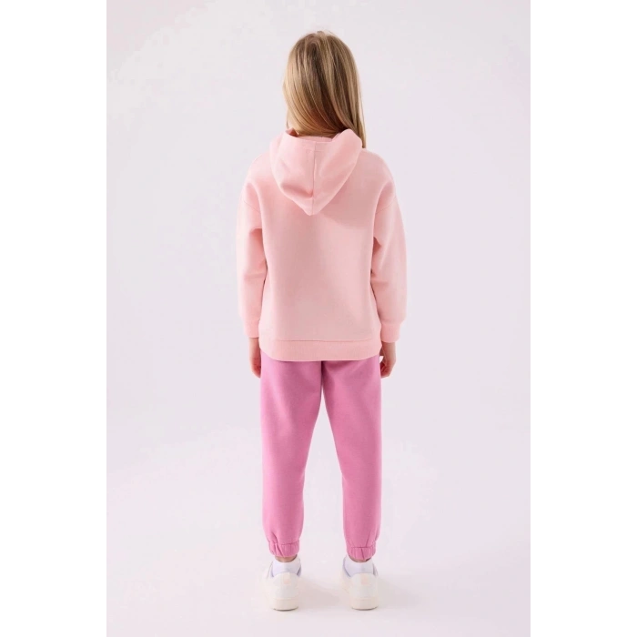 KIZ ÇOCUK EŞOFMAN TAKIM - AÇIK PEMBE