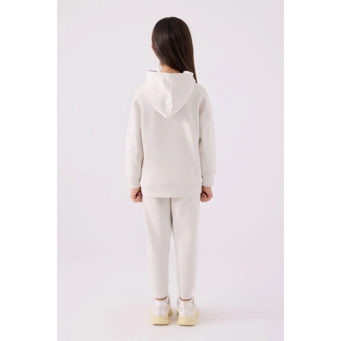 KIZ ÇOCUK EŞOFMAN TAKIM - TAŞ