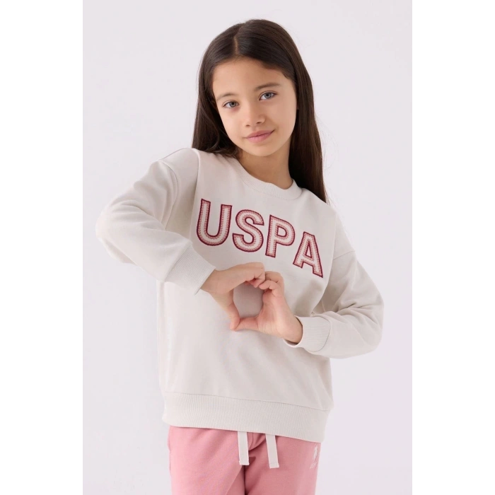 KIZ ÇOCUK EŞOFMAN TAKIMI - TAŞ