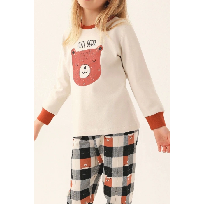 KIZ ÇOCUK İKİLİ TAKIM - BEJ