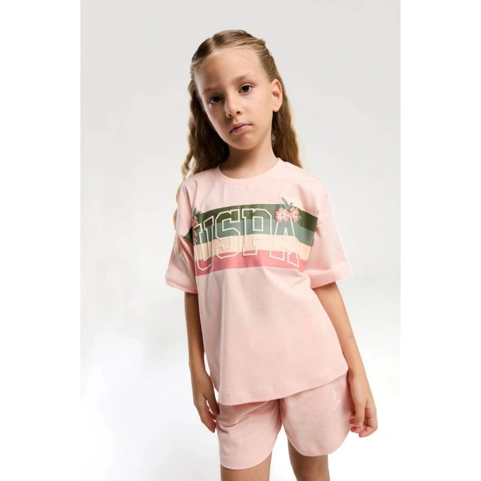 KIZ ÇOCUK ŞORT TAKIM - A.SOMON