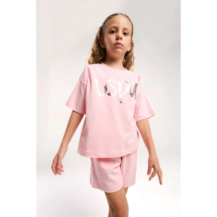 KIZ ÇOCUK ŞORT TAKIM - SOMON