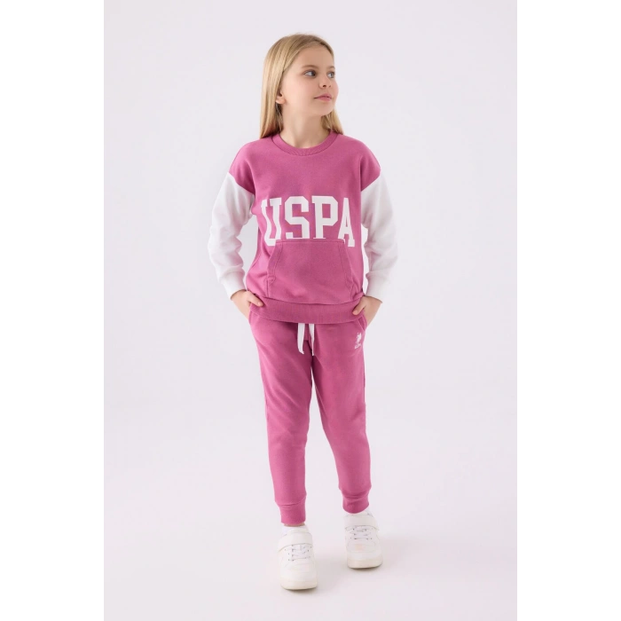 KIZ GARSON EŞOFMAN TAKIMI - K.LEYLAK