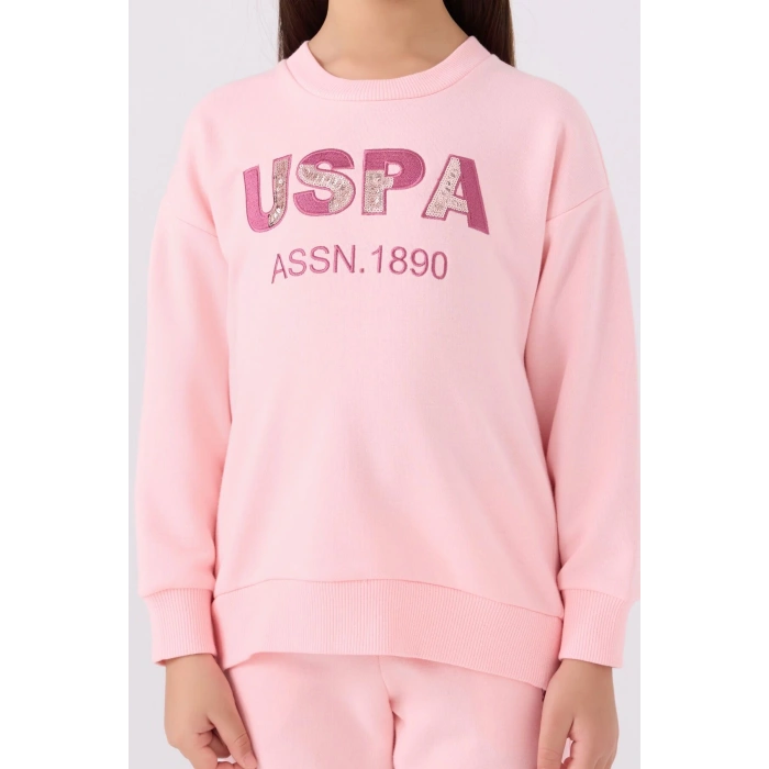 KIZ GARSON EŞOFMAN TAKIMI - Pembe