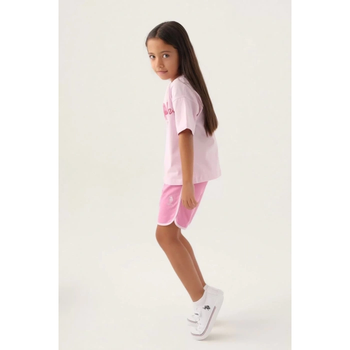 KIZ GARSON ŞORT TAKIM - ROSE