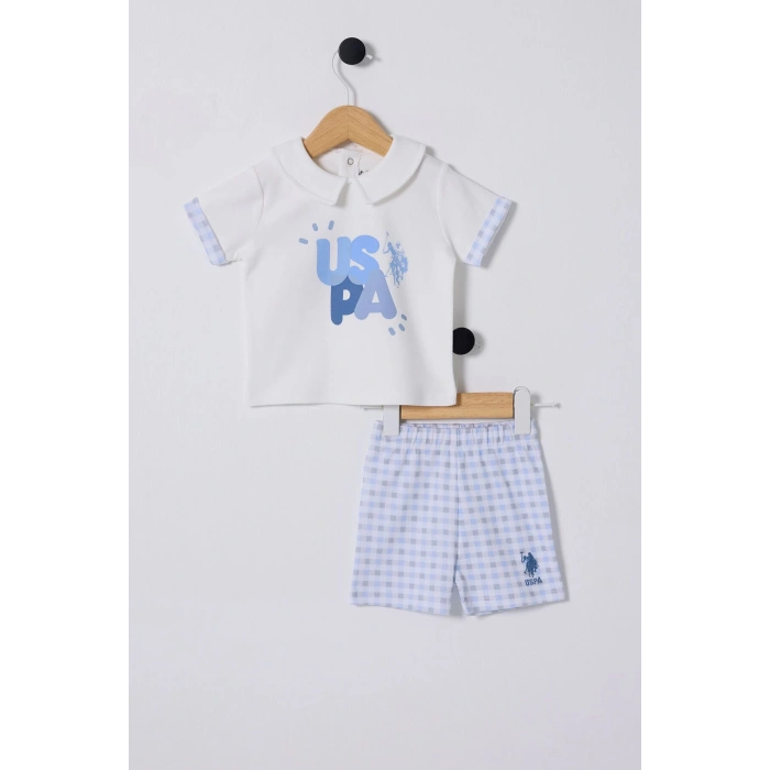 U.S POLO ASSN ERKEK BEBEK 2Lİ TAKIM - Beyaz