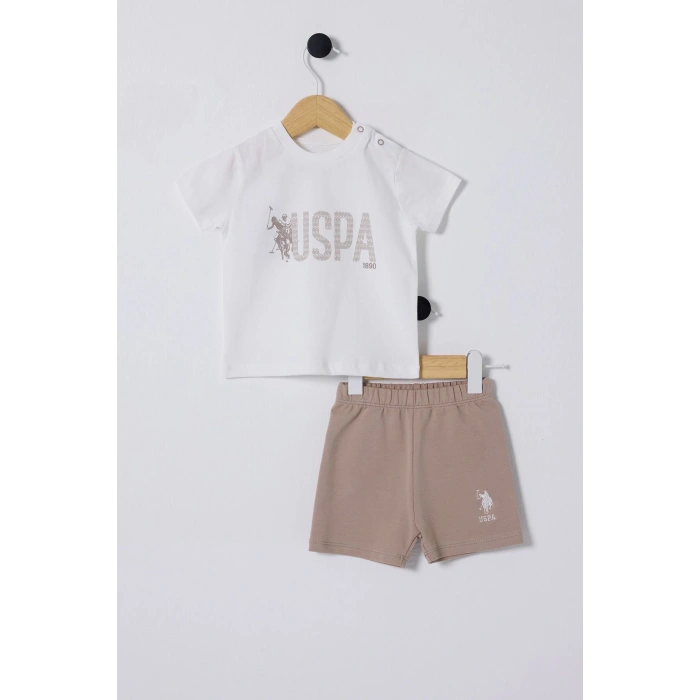 U.S POLO ASSN ERKEK BEBEK 2Lİ TAKIM - Beyaz