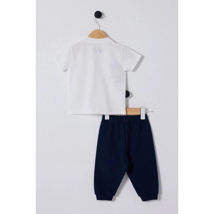 U.S POLO ASSN ERKEK BEBEK 2Lİ TAKIM - Beyaz