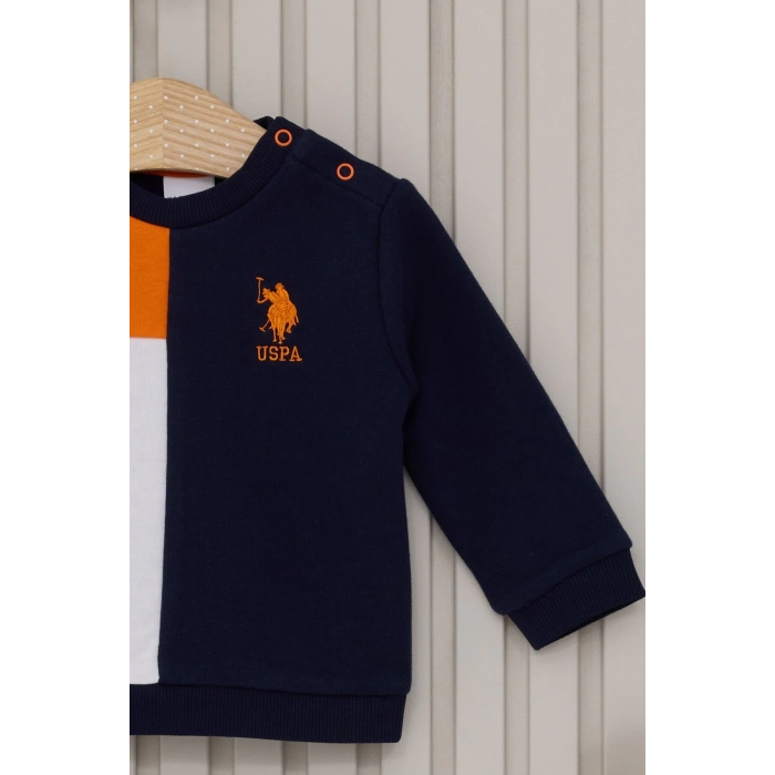 US POLO ERKEK BEBEK 2LI TAKIM  - TURUNCU