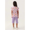 KIZ ÇOCUK KAPRİ TAKIM - ROSE
