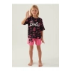 BARBIE KIZ ÇOCUK ŞORT TAKIM - SİYAH