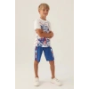 ERKEK ÇOCUK BERMUDA TAKIM - LACİVERT