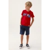 ERKEK ÇOCUK BERMUDA TAKIM - KIRMIZI