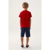 ERKEK ÇOCUK BERMUDA TAKIM - KIRMIZI