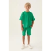 ERKEK ÇOCUK BERMUDA TAKIM - ÇAM YEŞİLİ