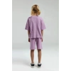 KIZ ÇOCUK BERMUDA TAKIM - MAUVE