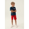 ERKEK ÇOCUK BERMUDA TAKIM - UZAY