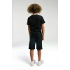 ERKEK ÇOCUK BERMUDA TAKIM - siyah