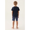 ARNETTA BABA OĞUL BERMUDA TAKIM - LACİVERT
