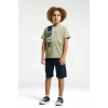 ERKEK ÇOCUK BERMUDA TAKIM - ÇAY YEŞİLİ