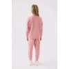 KIZ ÇOCUK EŞOFMAN TAKIM - RETRO PEMBE