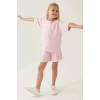 KIZ ÇOCUK ŞORT TAKIM - LİLA