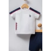 U.S POLO ASSN ERKEK BEBEK 2Lİ TAKIM - BEYAZ/KIRMIZI