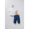U.S.POLO ASSN. KIZ BEBEK 2Lİ TAKIM - Beyaz