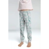 KIZ ÇOCUK PIJAMA TAKIMI - PUDRA