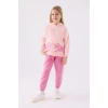 KIZ ÇOCUK ESOFMAN TAKIM - AÇIK PEMBE