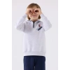 ERKEK ÇOCUK ESOFMAN TAKIM - KAR MELANJ