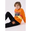 ERKEK ÇOCUK ESOFMAN TAKIM - TURUNCU