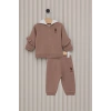 US POLO KIZ BEBEK 3LU TAKIM - VİZON