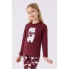 ARNETTA ANNE KIZ İKİLİ TAKIM - BORDO