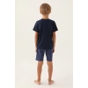 ARNETTA BABA OĞUL BERMUDA TAKIM - LACİVERT
