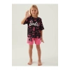 BARBIE KIZ GARSON ŞORT TAKIM - SİYAH