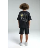 ERKEK ÇOCUK BERMUDA TAKIM - ANTRASİT