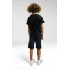 ERKEK ÇOCUK BERMUDA TAKIM - siyah