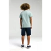 ERKEK ÇOCUK BERMUDA TAKIM - SU YEŞİLİ