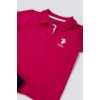 KIZ BEBEK KISA KOL T-SHIRT 2 Lİ TAKIM - VİŞNE