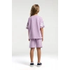 KIZ ÇOCUK BERMUDA TAKIM - MAUVE