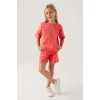 KIZ ÇOCUK ŞORT TAKIM - CORAL