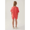 KIZ ÇOCUK ŞORT TAKIM - CORAL