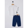U.S.POLO ASSN. KIZ BEBEK 2Lİ TAKIM - Beyaz